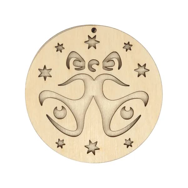 Деревянная заготовка для творчества Astra&Craft Колокольчики 6,4*6,4*0,6 см, для декорирования, для декупажа