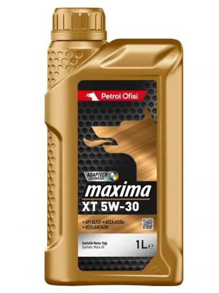 Petrol Ofisi MAXIMA XT 5W-30 Масло моторное, Синтетическое, 1.00 л