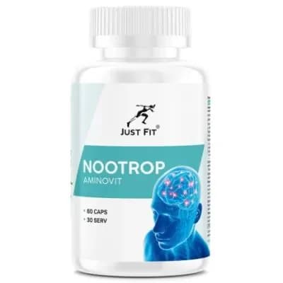 Just Fit Nootrop Aminovit Нейротроп 60 капсул для умственной деятельности
