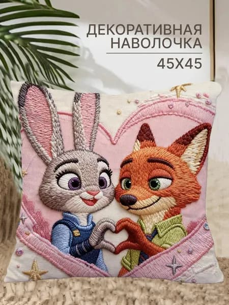 Наволочка, Лён, 70x70 см  1шт