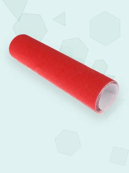 Наклейка-шкурка для скейтборда 33x9 дюймов, красный