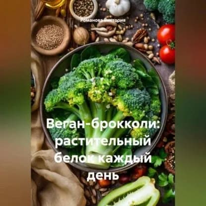 Веган-брокколи: растительный белок каждый день | Романова Виктория Алексеевна | Электронная аудиокнига