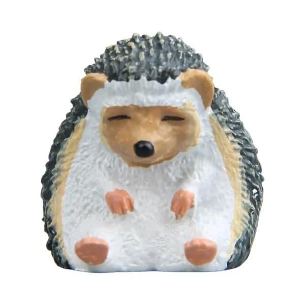 Наклейка На Холодильник С Сидящим Сонным Животным-Sleepy Hedgehog