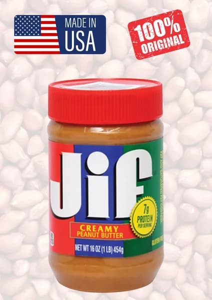 Jif Creamy Мягкое арахисовое масло 454 г