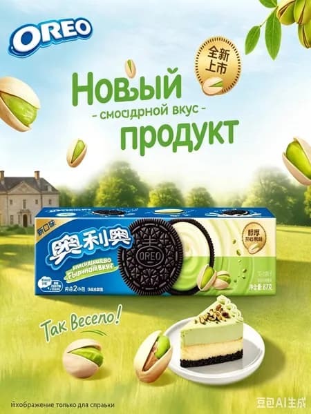 Орео со вкусом морской соли и кокоса, 87 г