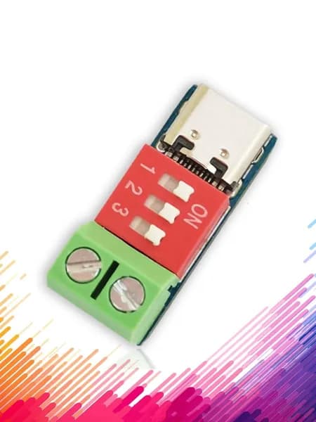 Тестер с регулировкой напряжения 5V-20V USB TypeC