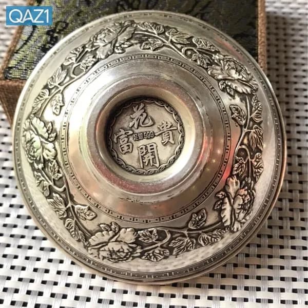 Серебряная эксклюзивная коллекционная чаша