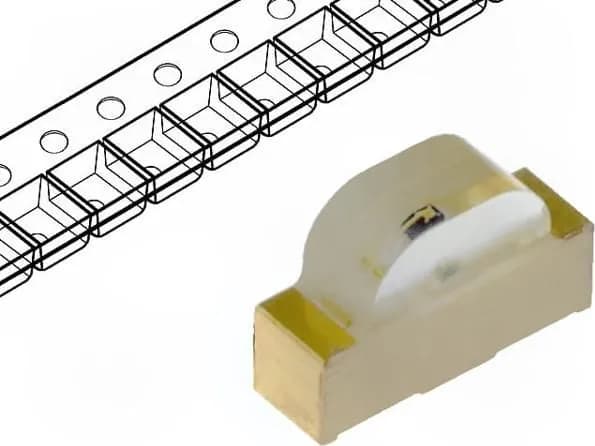 KINGBRIGHT KPA-3010SYC LED; SMD; 1104; yellow; 40?60mcd; 3x2x1mm; 120 град.; 2?2.5V; 20mA, 1шт