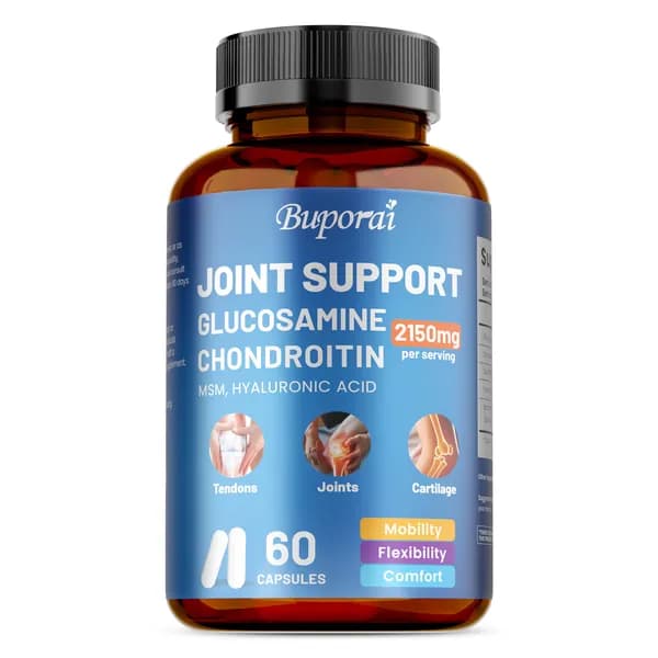 Капсулы Buporai Joint Care - содержат глюкозамин, хондроитин и гиалуроновую кислоту -способствуют гибкости суставов и снимают дискомфорт