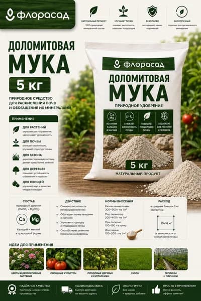 Доломитовая мука 5кг