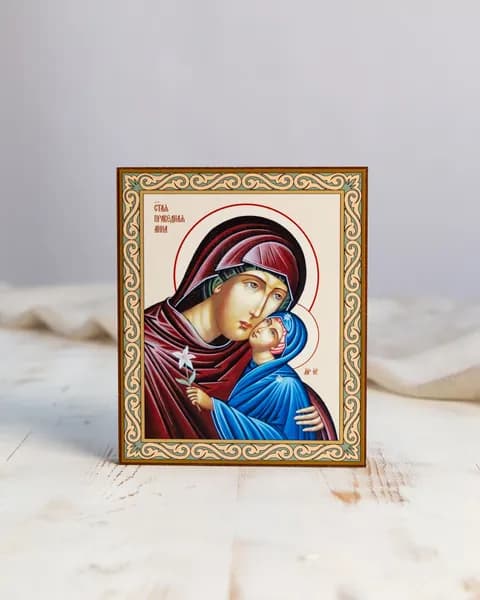 Икона Праведная Анна (домашняя серия)