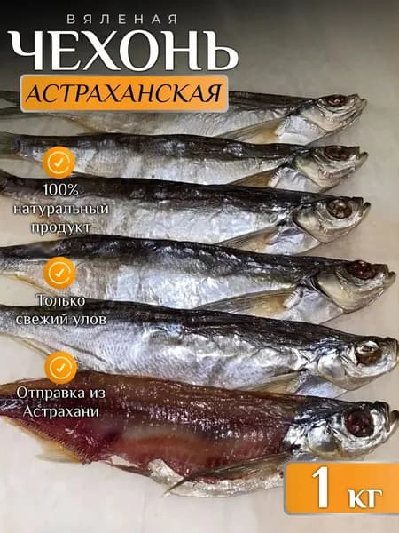 Чехонь вяленая астраханская рыба 1 кг