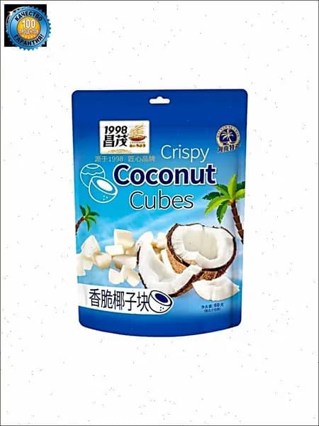 Changmao Hainan specialty жареный кокос хрустящий 60г случайная закуска Санья