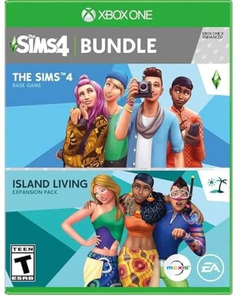 Игра The Sims 4 Base Game + Island Living Expansion Pack (Xbox One, Xbox Series, Русские субтитры)