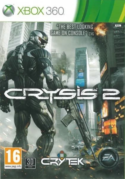 Игра Crysis 2 ( 3D) Xbox 360, Xbox One Диск