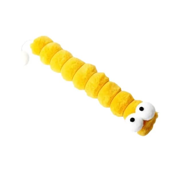 Игрушка для кошек Мягкая гусеница с встроенной кошачьей мятой 37 * 6CM