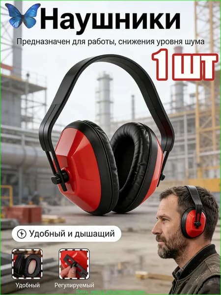 Накладные наушники для работы,1 шт