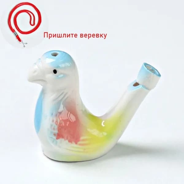 Музыкальный инструмент,Свистулька керамическая,"птичка",для детей и малышей, развивающий