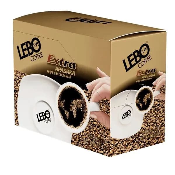 Lebo Кофе раExtra 25х2г., 1 уп