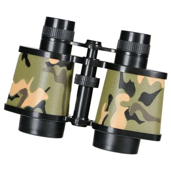 Детский пластиковый бинокль 8x30 в камуфляжном цвете для наблюдения