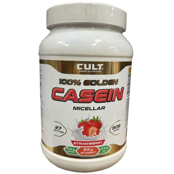 Cult Protein Casein - 900 грамм, клубника