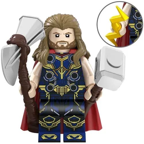 Фигурка Marvel Thor Тор Совместима с Lego Конструктор для мальчиков Супергеройская фигурка
