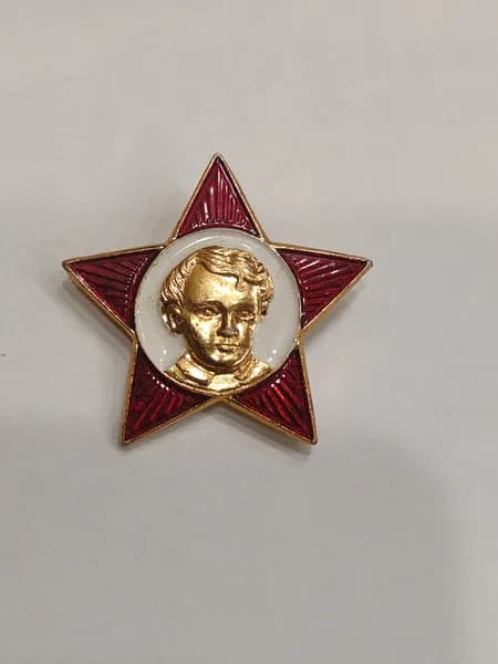 Винтажный, октябрятский, значок. Октябренок. СССР