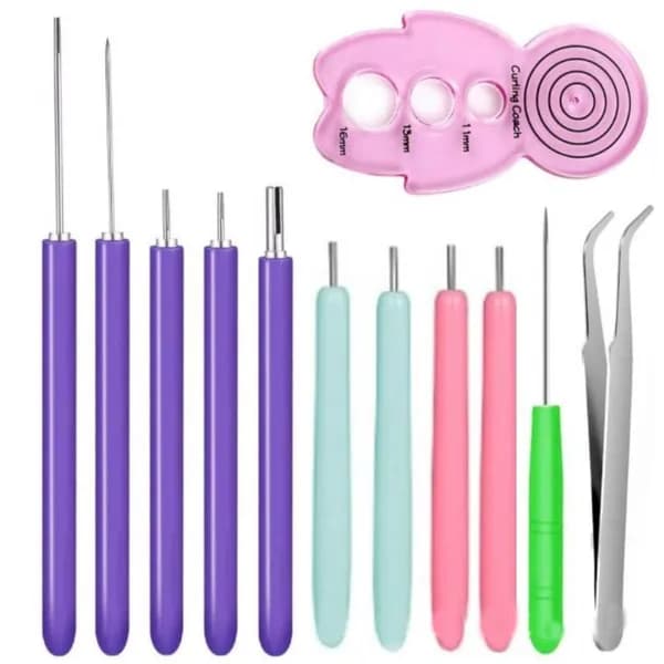 12 шт. Бумага Quilling ручка