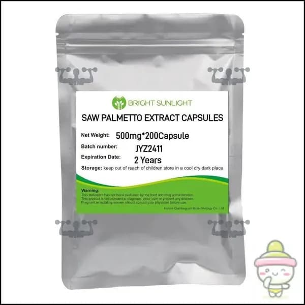500 мг, 200 капсул КАПСУЛЫ С ЭКСТРАКТОМ ПАЛЬМЕТТЫ / SAW PALMETTO EXTRACT CAPSULES