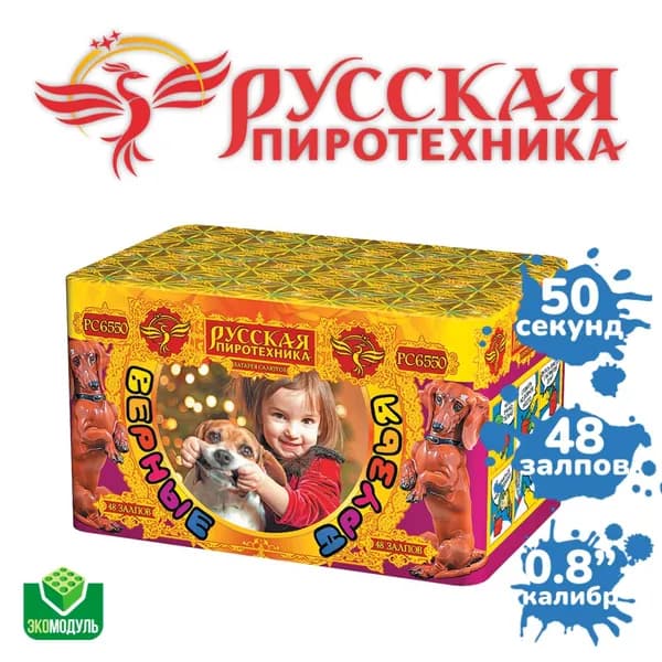 Фейерверк "Верные друзья" (48 залпов)