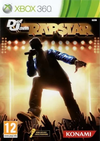 Игра Def Jam Rapstar Xbox 360 Диск