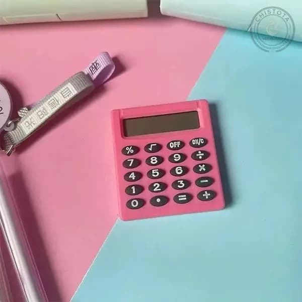 Карманный калькулятор Silent Pocket Portable FENGMING