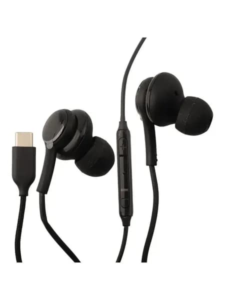 Наушники проводные с микрофоном, USB Type-C, белый
