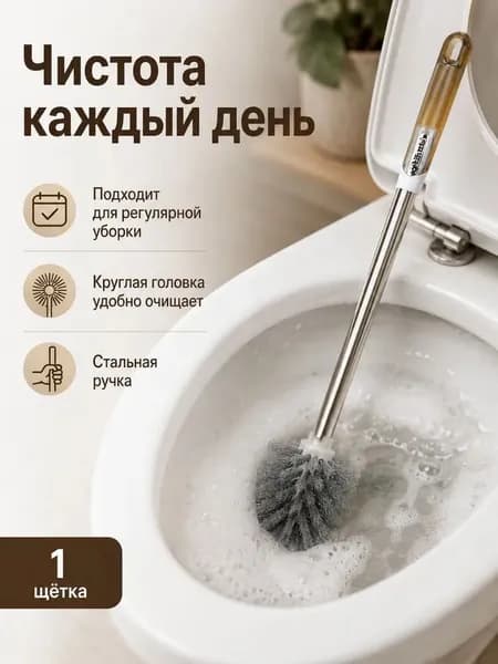SAVANNA Насадка на ершик для унитаза "ершик для унитаза", 1 шт