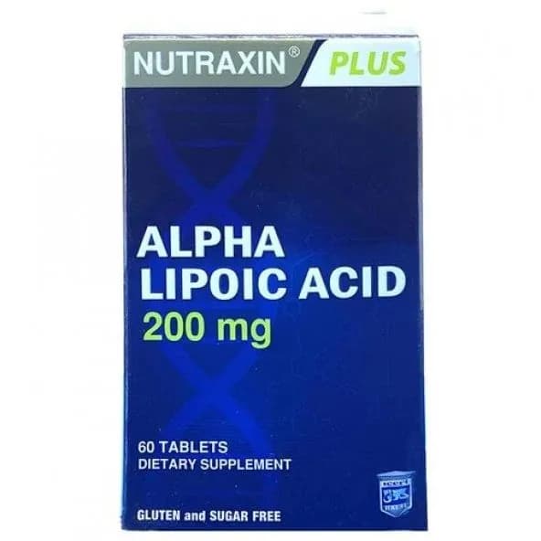 Nutraxin Альфа-липоевая кислота 200 мг, 60 таблеток