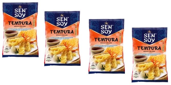 Sen Soy Premium Японские панировочные хлопья Темпура набор из 4 шт. по 100 гр.