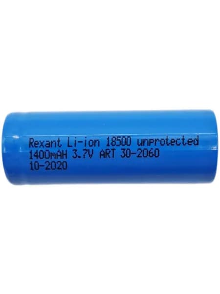 Аккумулятор Li-ion 18500 1400мАч 3,7В