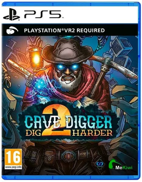 Игра PS5 Cave Digger 2 Dig Harder (только для PS VR2) (Диск) (PlayStation 5, PlayStation 5 Pro, Английская версия)