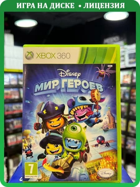 Игра Disney: Мир героев (Xbox 360) (Box)