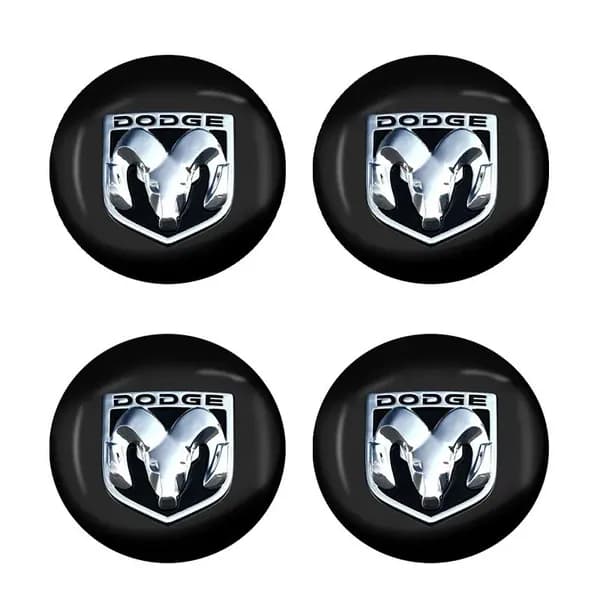 4 шт. центральные колпаки для колес автомобиля, наклейки для Dodge Journey, Caliber, Challenger, Charger, Nitro, Ram 1500, Dart, Durango