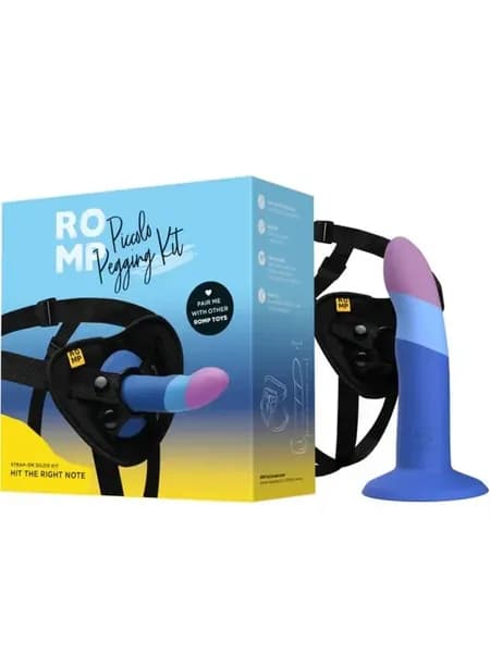 Страпон Piccolo Pegging Kit (14, Ø 2.9 см)