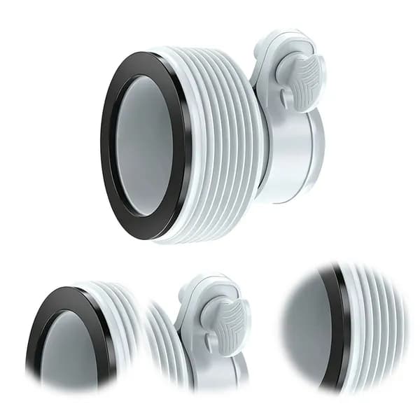 Переходник для фильтрующего насоса бассейна Intex, 1,5 дюйма на 1,25 дюйма, с уплотнительным кольцом