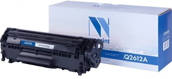 Картридж NV Print Q2612A, черный, для лазерного принтера, совместимый
