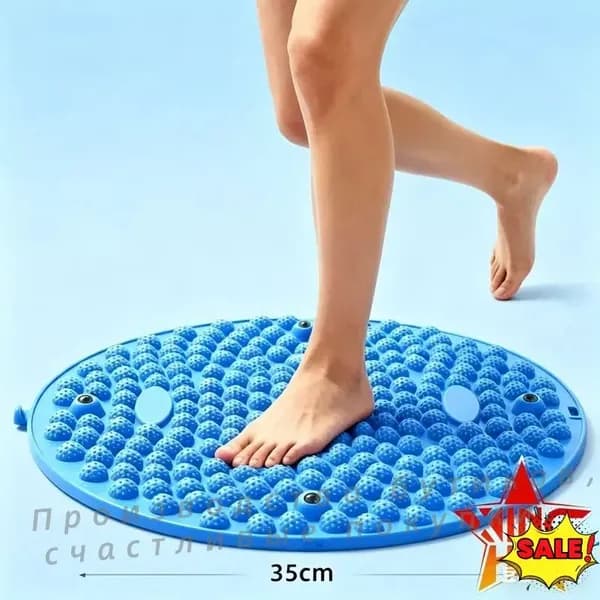 Массажный ортопедический коврик для ног Размер 35*35 см