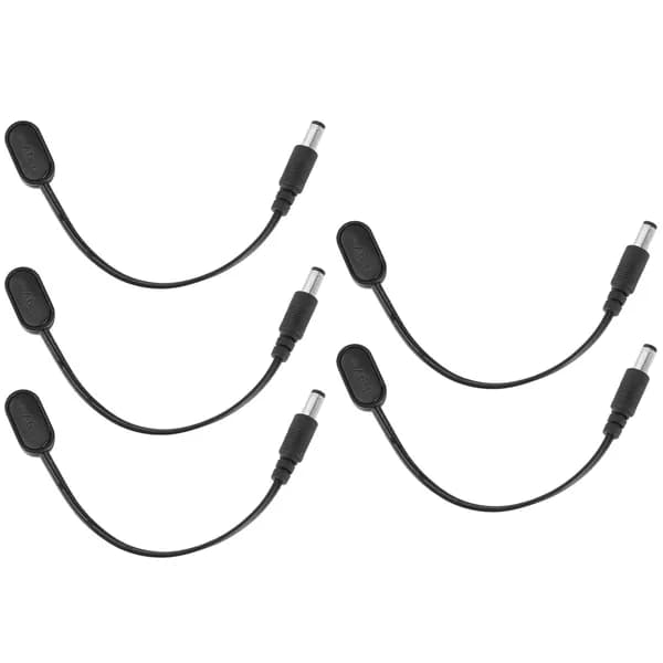 Переходник для батарейки 9V Battery Clip Connector для гитарных педалей эффектов, кабель 17 см, 5 штук
