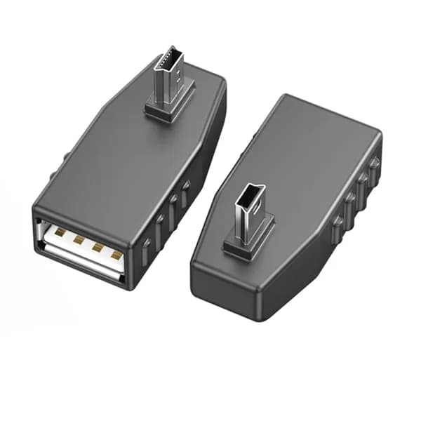 Переходник Mini USB Male to USB Female OTG Adapter - Right