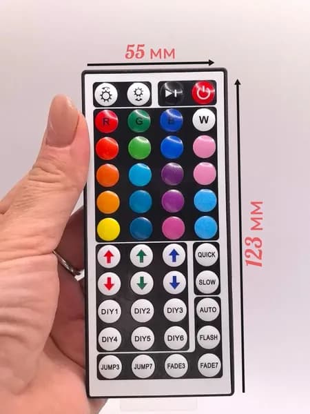 Светодиодная лента 2 Вт, IP44, 1 шт