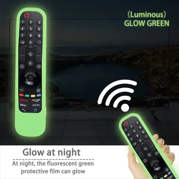 Универсальный силиконовый чехол ClickPdu H01 для пультов телевизоров LG серии MR21GA, MR22GA, MR23GA