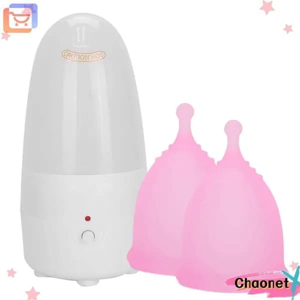 Менструальная чаша Стерилизатор + менструальная чаша pink S+S