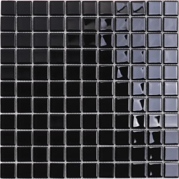 Мозаика Tessare 30,5х30,5х0,4см стекло черный шт(HJM03)